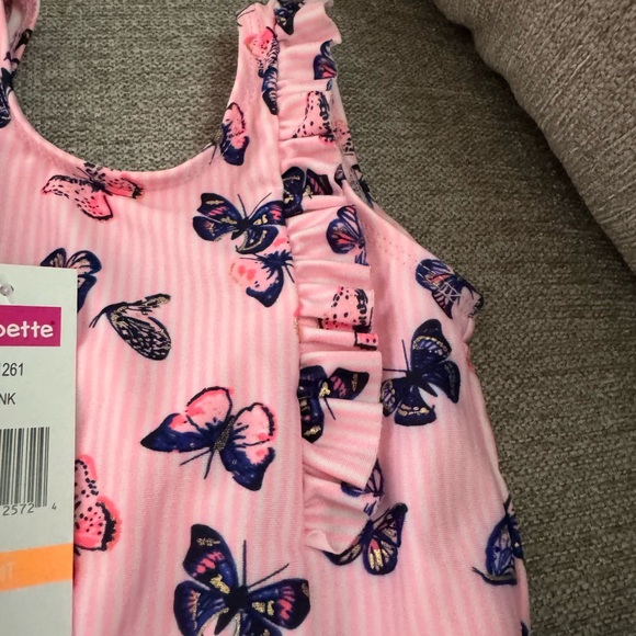 NWT Girl’s bathing suit set size 4T - Picture 4 of 4